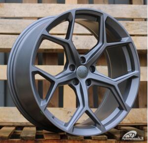 Ratlankis R20x9  5X112  ET  34  66.5  I5598  (FBX112)  Gun Metal (GM)  For AUD  (A)  (HYBRID FORGED)