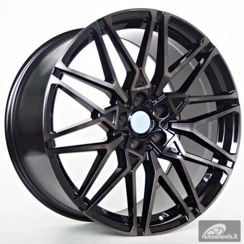 Ratlankis Axel 10,5X20 5X112 ET40 66,56 BFM + Black Clear Coat