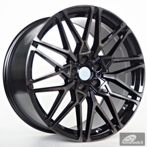 Ratlankis Axel 10,5X20 5X112 ET40 66,56 BFM + Black Clear Coat