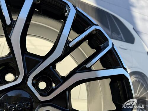 Ratlankis R20x8.5  5X127  ET  50  71.5  A1448  Black Polished (MB)  For JEEP  (P)