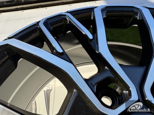 Ratlankis R21x9  5X127  ET  50  71.5  A1448  Black Polished (MB)  For JEEP  (P)