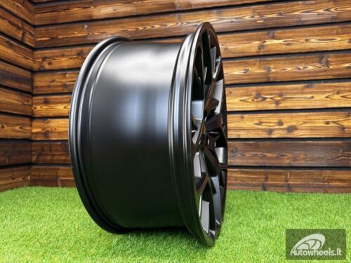 Ratlankis R21x9  5X127  ET  50  71.5  A1458  Black Half Matt (BLHM)  For JEEP  (P)