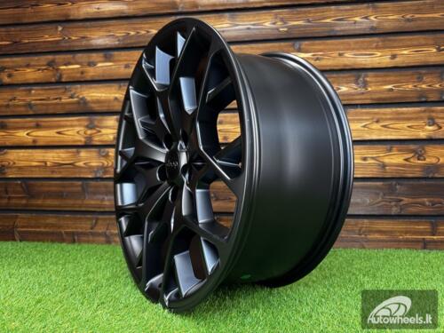 Ratlankis R21x9  5X127  ET  50  71.5  A1458  Black Half Matt (BLHM)  For JEEP  (P)