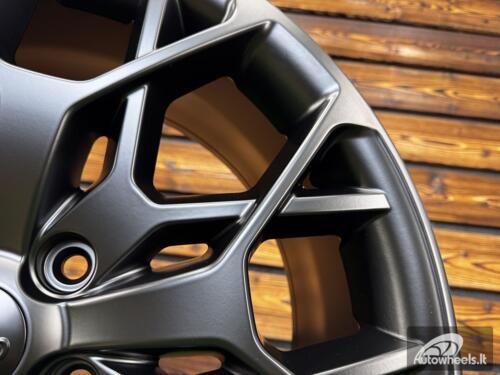 Ratlankis R21x9  5X127  ET  50  71.5  A1458  Black Half Matt (BLHM)  For JEEP  (P)