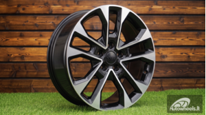 Ratlankis R20x8.5  5X127  ET  50  71.5  A5914  Black Polished (MB)  For JEEP  (P)