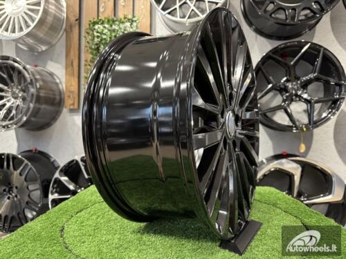 Ratlankis R19x8.5  5X120  ET  45  65.1  B1515  (BYF1515)  Black (BL)  For VW  (Z2)  (HYBRID FORGED (max 1000kg))