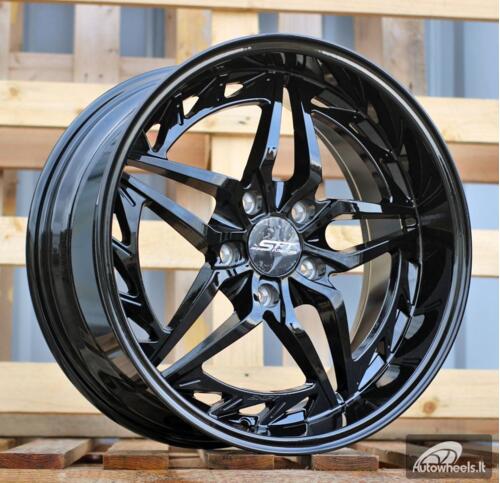 Ratlankis R18x8.5  5X120  ET  30  74.1  F8785  Gloss Black (GB)  For RACIN  (K8)  (HYBRID FORGED)