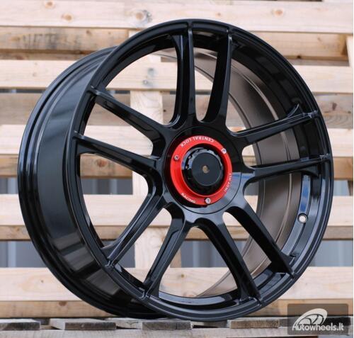 Ratlankis R19x8.5  10X100/112  ET  45  73.1  F9826  Black (BL)  For RACIN  (Z6)  (HYBRID FORGED OZ Style)