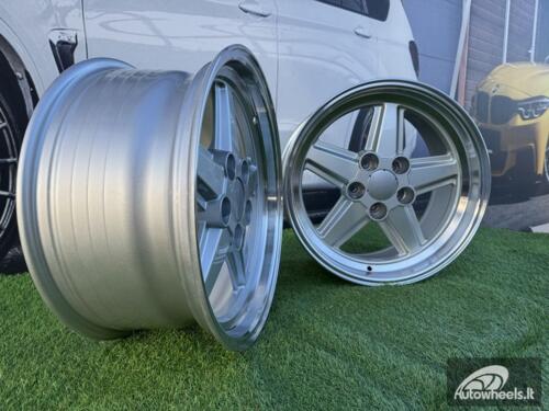 Ratlankis R17x8  5X112  ET  19  66.6  FD5938  Silver+Polished Lip (SP)  For MER  (P)  (Rear+Front)