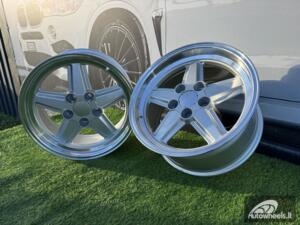 Ratlankis R17x8  5X112  ET  19  66.6  FD5938  Silver+Polished Lip (SP)  For MER  (P)  (Rear+Front)