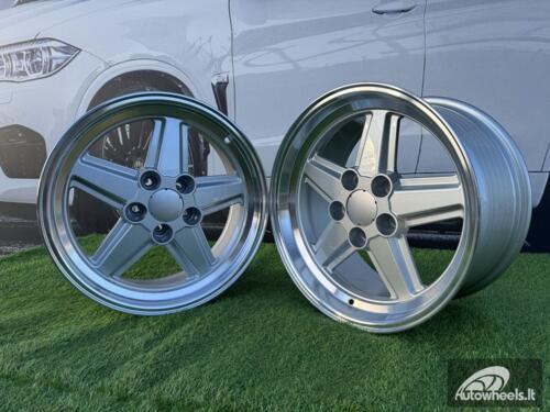 Ratlankis R17x9  5X112  ET  24  66.6  FD5938  Silver+Polished Lip (SP)  For MER  (P)  (Rear+Front)