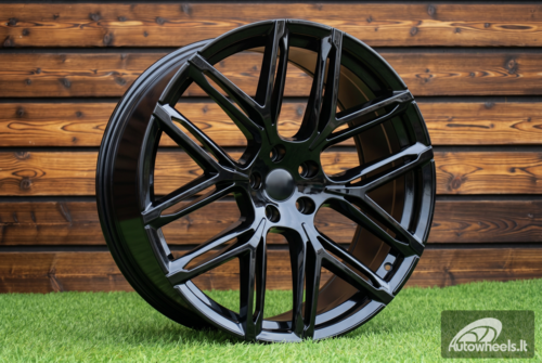 Ratlankis R21x9.5  5X112  ET  20  66.5  HF736  (F734)  Black (BL)  For AUD  (K8)  (HYBRID FORGED)