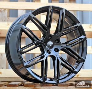 Ratlankis R21x9.5  5X112  ET  20  66.5  HF736  (F734)  Black (BL)  For AUD  (K8)  (HYBRID FORGED)