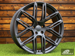 Ratlankis R21x9.5  5X112  ET  30  66.5  HF736  (FB734)  Grey Polished Matt (MGM)  For AUD  (K8)  (HYBRID FORGED)