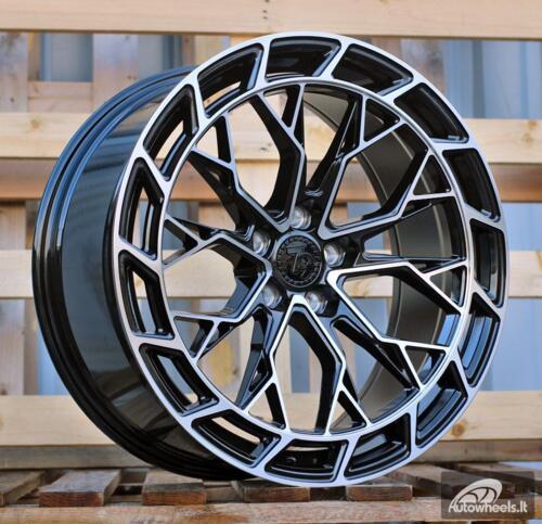 Ratlankis R20x9  5X112  ET  30  66.6  SCF-Z/FA004  Black Polished (MB)  For RACIN  (K8)  (HYBRID FORGED)