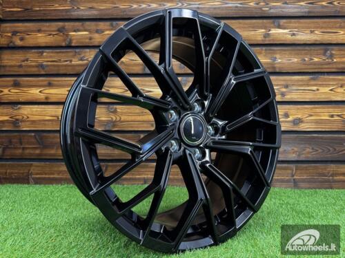 Ratlankis R18x8  5X112  ET  45  66.45  A1007  Gloss Black (GB)  For AUD  (K8)