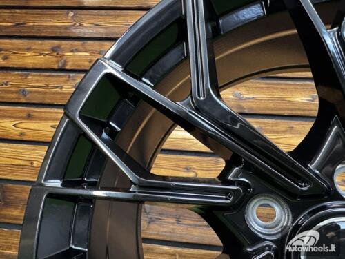 Ratlankis R18x8  5X112  ET  45  66.45  A1007  Gloss Black (GB)  For AUD  (K8)