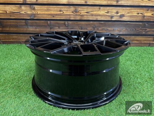 Ratlankis R18x8  5X112  ET  45  66.45  A1007  Gloss Black (GB)  For AUD  (K8)