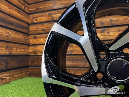 Ratlankis R17x7  5X114.3  ET  45  60.1  FE132  (FBX405)  Black Polished (MB)  For TOYOT  (K7+A+Z3+M)  (HYBRID FORGED)