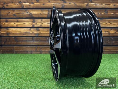 Ratlankis R17x7  5X114.3  ET  45  60.1  FE132  (FBX405)  Black Polished (MB)  For TOYOT  (K7+A+Z3+M)  (HYBRID FORGED)