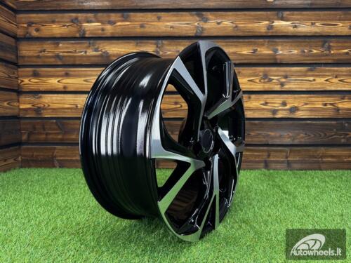 Ratlankis R17x7  5X114.3  ET  45  60.1  FE132  (FBX405)  Black Polished (MB)  For TOYOT  (K7+A+Z3+M)  (HYBRID FORGED)
