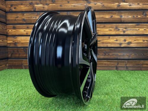 Ratlankis R17x7  5X114.3  ET  45  60.1  FE132  (FBX405)  Black Polished (MB)  For TOYOT  (K7+A+Z3+M)  (HYBRID FORGED)