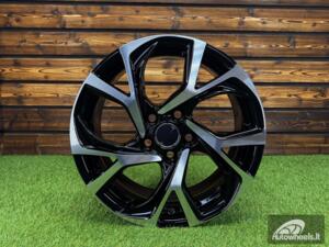 Ratlankis R17x7  5X114.3  ET  45  60.1  FE132  (FBX405)  Black Polished (MB)  For TOYOT  (K7+A+Z3+M)  (HYBRID FORGED)