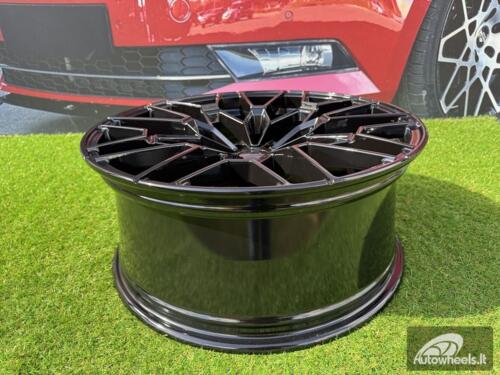 Ratlankis R20x8.5  5X112  ET  26  66.6  I0384  (FBX251)  Black (BL)  For BMW  (K7+P2)  (HYBRID FORGED Rear+Front)