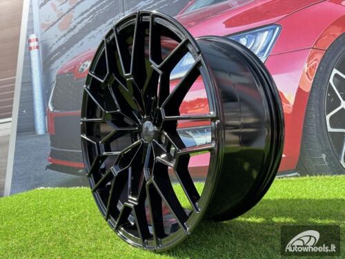 Ratlankis R20x9.5  5X112  ET  37  66.6  I0384  (FBX251)  Black (BL)  For BMW  (K7+P2)  (HYBRID FORGED Rear+Front)