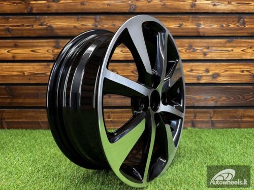Ratlankis R15x5.5  4X100  ET  45  54.1  55504  Black Polished (MB)  For TOYOT  (A)