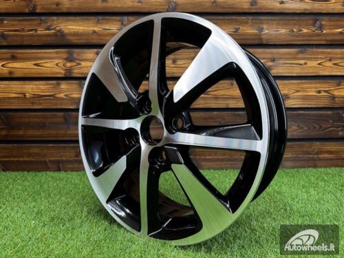 Ratlankis R15x5.5  4X100  ET  45  54.1  55504  Black Polished (MB)  For TOYOT  (A)