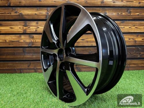 Ratlankis R15x5.5  4X100  ET  45  54.1  55504  Black Polished (MB)  For TOYOT  (A)