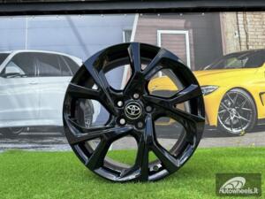 Ratlankis R17x7  5X114.3  ET  45  60.1  FE132  (FBX405)  Black (BL)  For TOYOT  (A)  (HYBRID FORGED)
