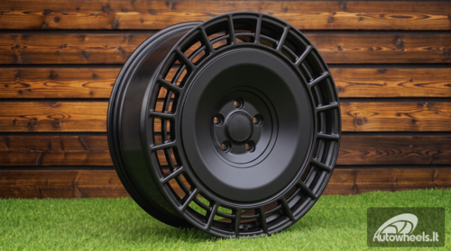 Ratlankis R22x10  5X130  ET  36  84.1  HF2162  Black Half Matt (BLHM)  For MER  (P2)  (HYBRID FORGED)