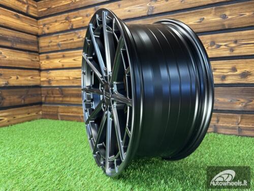 Ratlankis R18x8  5X112  ET  42  66.5  HX019F  (F9793)  Black Half Matt (BLHM)  For HAXER  (P2+M)  (HYBRID FORGED New Design)