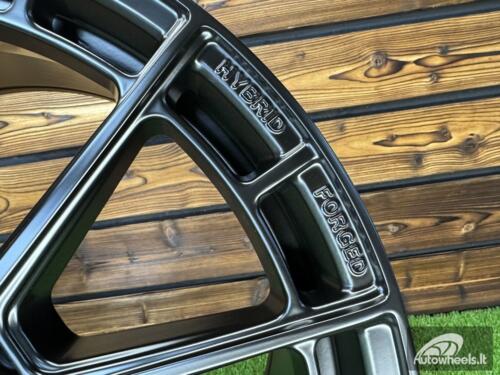 Ratlankis R18x8  5X112  ET  42  66.5  HX019F  (F9793)  Black Half Matt (BLHM)  For HAXER  (P2+M)  (HYBRID FORGED New Design)