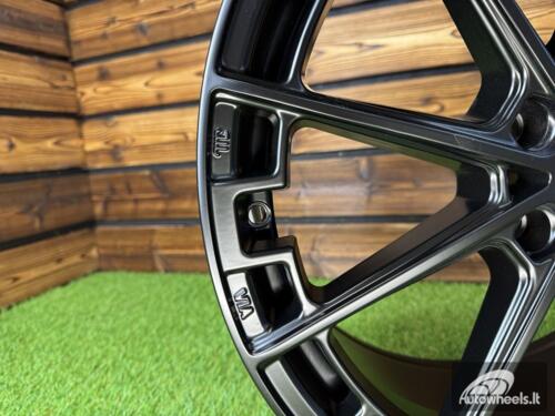 Ratlankis R18x8  5X112  ET  42  66.5  HX019F  (F9793)  Black Half Matt (BLHM)  For HAXER  (P2+M)  (HYBRID FORGED New Design)