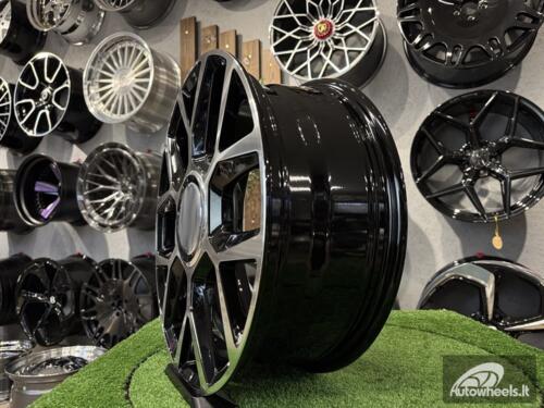 Ratlankis VW UP GTI Style R17X6.5J 4X100 ET43 57.1 Black with Diamond Cut