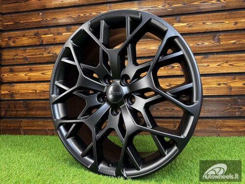 Ratlankis R20x8.5  5X127  ET  50  71.5  A1458  Black Half Matt (BLHM)  For JEEP  (P)