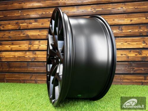 Ratlankis R20x8.5  5X127  ET  50  71.5  A1458  Black Half Matt (BLHM)  For JEEP  (P)