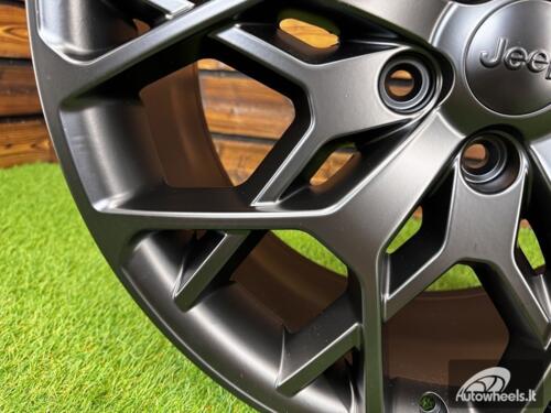 Ratlankis R20x8.5  5X127  ET  50  71.5  A1458  Black Half Matt (BLHM)  For JEEP  (P)