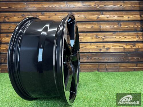 Ratlankis R19x8.5  5X112  ET  30  66.5  BK217  Black Polished (MB)  For AUD  (P)