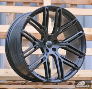 Ratlankis R22x10  5X112  ET  18  66.5  HF736  Black Half Matt (BLHM)  For AUD  (Z5)  (HYBRID FORGED New Model)