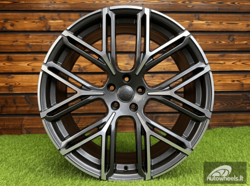 Ratlankis R22x10  5X112  ET  18  66.5  HF736  Grey Polished (MG)  For AUD  (Z5)  (HYBRID FORGED New Model)