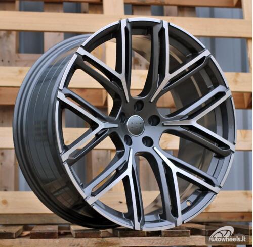 Ratlankis R22x10  5X112  ET  18  66.5  HF736  Grey Polished (MG)  For AUD  (Z5)  (HYBRID FORGED New Model)