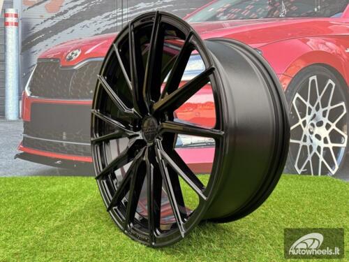 Ratlankis R20x8.5  5X114.3  ET  35  73.1  HX06F  Black (BL)  For HAXER  (P)  (HYBRID FORGED)