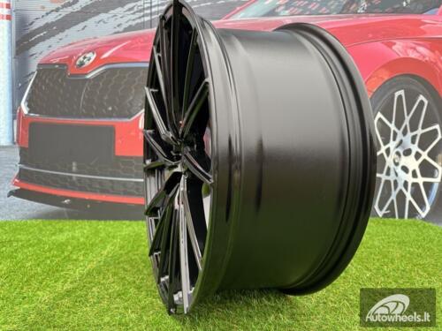Ratlankis R20x8.5  5X114.3  ET  35  73.1  HX06F  Black (BL)  For HAXER  (P)  (HYBRID FORGED)