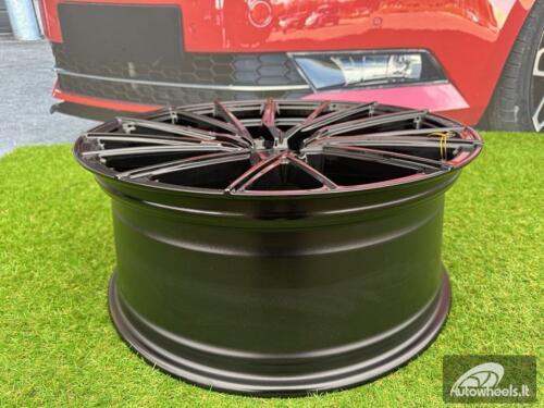 Ratlankis R20x8.5  5X114.3  ET  35  73.1  HX06F  Black (BL)  For HAXER  (P)  (HYBRID FORGED)