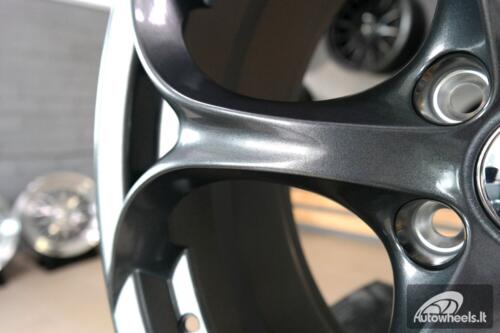 Ratlankis R19x8  5X110  ET  33  65.1  L1664  (YF5707)  Gun Metal (GM)  For ALFA  (Z6)  (HYBRID FORGED (ET32))