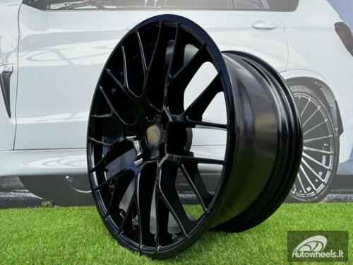 Ratlankis R20x10  5X112  ET  19  66.5  BK998  Black (BL)  For PORCH  (P)  (Rear+Front)